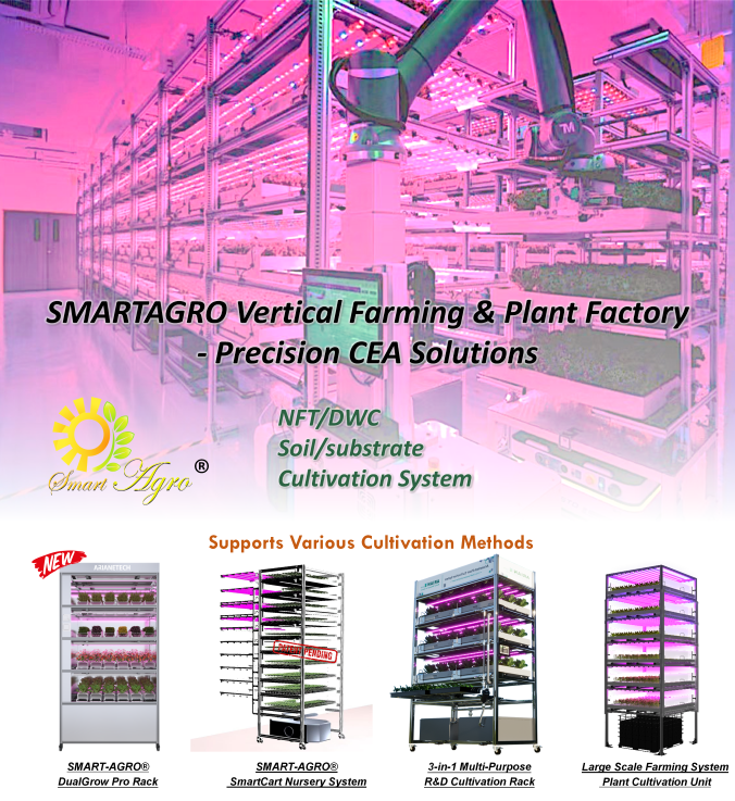 SMARTAGRO Vertical Farming & Plant Factory - Precision CEA Solutions